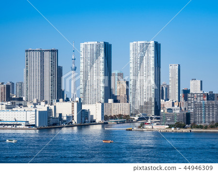 東京天空樹和塔大廈在海灣地區 44946309