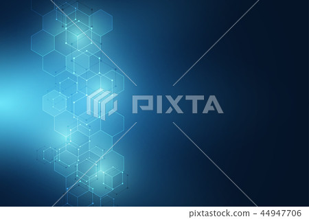 Abstract science and technology concept from... - Stock Illustration ...