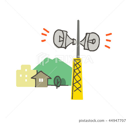 Speaker Disaster prevention radio 44947707