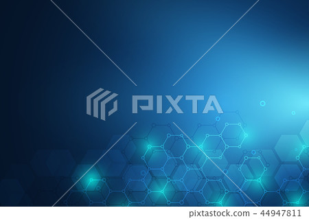 Abstract science and technology concept from... - Stock Illustration ...