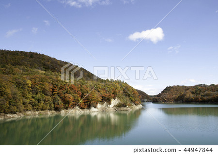 夏天油秋葉Irabata水壩 44947844