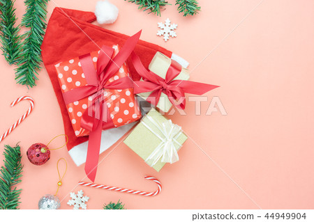 Merry Christmas decorations & Happy new year. Merry Christmas decorations & Happy new year. 44949904