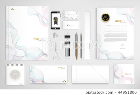Set of office documents for business. 44951800