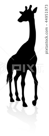 Giraffe Safari Animal Silhouette Giraffe Safari Animal Silhouette 44951973