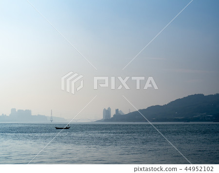 boat, lake, taiwan 44952102