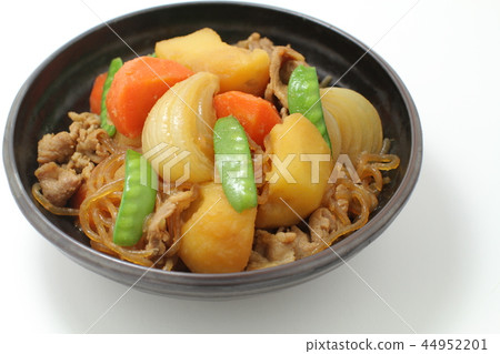 肉，土豆，燉菜，家常菜 44952201