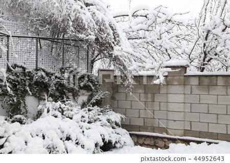 Beautiful winter day is in the city. Beautiful winter day is in the city. 44952643