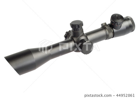 sniper scope isolated on white sniper scope isolated on white 44952861
