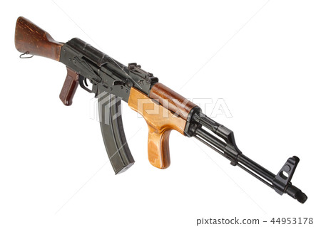 Kalashnikov AKM isolated on white Kalashnikov AKM isolated on white 44953178