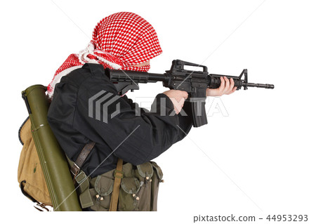 guerillas with assault rifle guerillas with assault rifle 44953293
