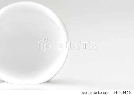 glass sphere isolated on a white background 44953446