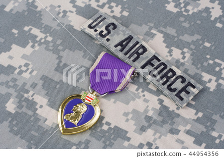 Purple Heart award on US AIR FORCE uniform 44954356