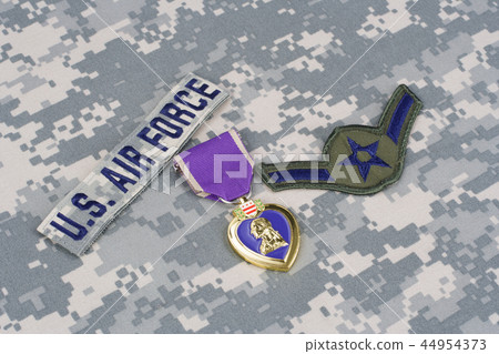 Purple Heart award on US AIR FORCE uniform 44954373