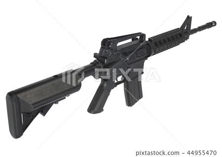 M4 carbine isolated M4 carbine isolated 44955470