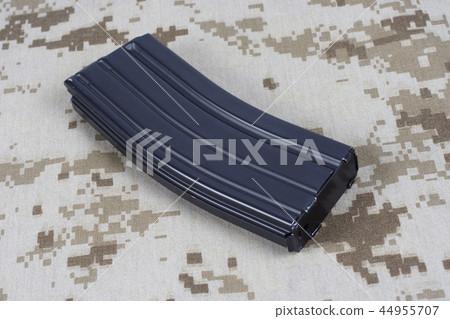 M-16 magazine with cartridges on uniform M-16 magazine with cartridges on uniform 44955707