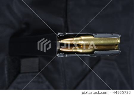 M-16 magazine with cartridges on uniform M-16 magazine with cartridges on uniform 44955723