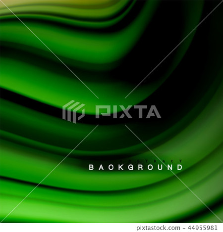 Background abstract - liquid color wave 44955981