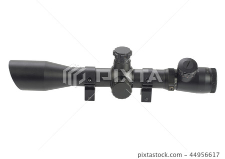 sniper scope isolated on white 44956617