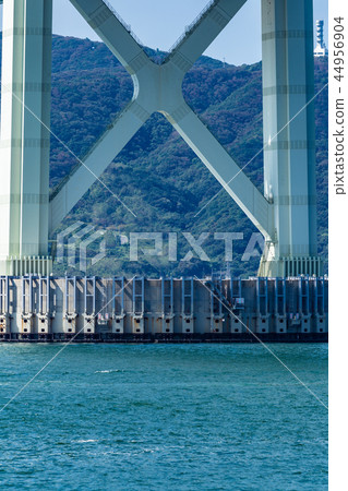 Hyogo Prefecture. Akashi Kaikyo Bridge. 44956904