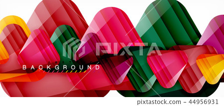 Geometric abstract background, triangles Geometric abstract background, triangles 44956931