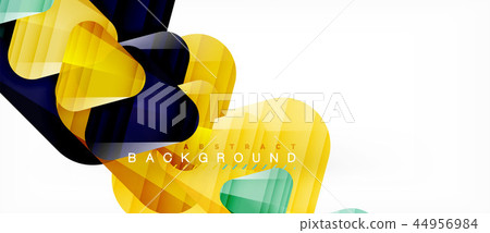 Geometric abstract background, triangles 44956984