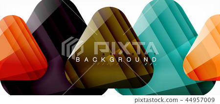 Geometric abstract background, triangles Geometric abstract background, triangles 44957009