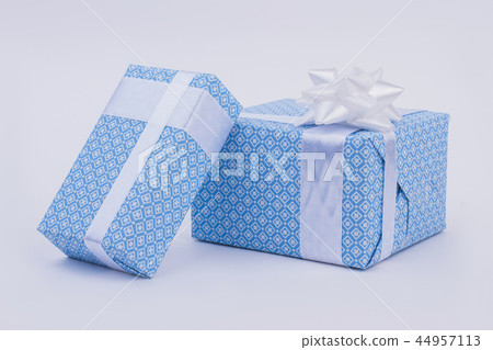 Christmas gifts on light background. 44957113