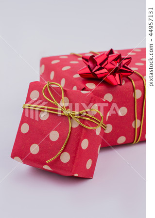 Gift boxes wrapped in fashion design paper. Gift boxes wrapped in fashion design paper. 44957131
