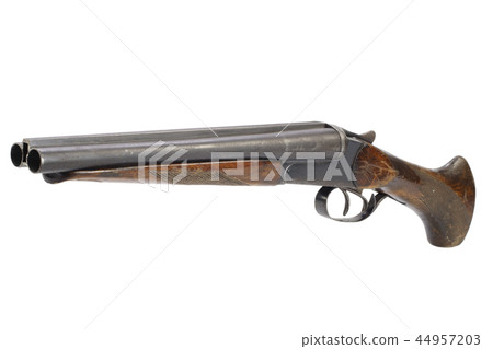 Crime weapon - sawn off shotgun Crime weapon - sawn off shotgun 44957203