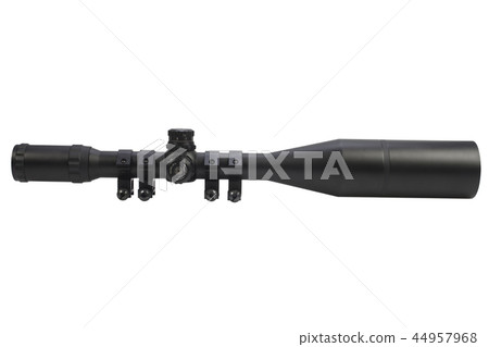 sniper scope isolated on white sniper scope isolated on white 44957968