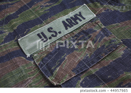 US ARMY branch tape on uniform US ARMY branch tape on uniform 44957985
