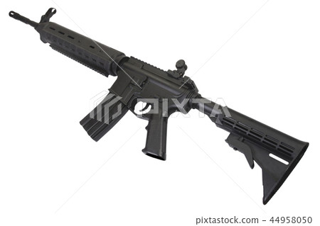 m16 rifle isolated on a white background 44958050