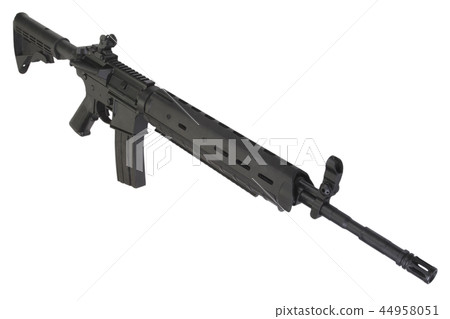 m16 rifle isolated on a white background 44958051