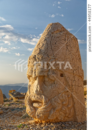 Statues on Nemrut mountain, Turkey 44958177