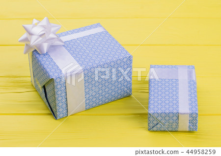 Festive gift boxes background. Festive gift boxes background. 44958259