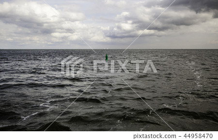 Buoy on the high seas 44958470