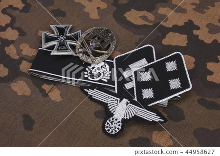 WW2 German Waffen-SS military insignia WW2 German Waffen-SS military insignia 44958627