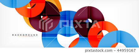 Modern geometrical abstract background 44959167