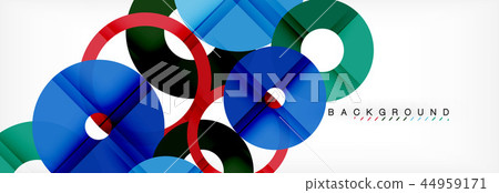 Modern geometrical abstract background 44959171