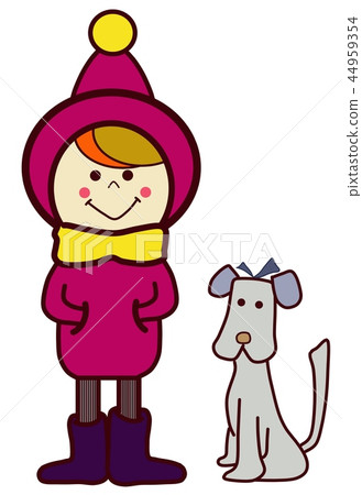 A girl who walks 44959354