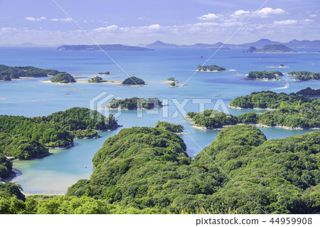 Beautiful Kujukushima Island in Nagasaki 44959908