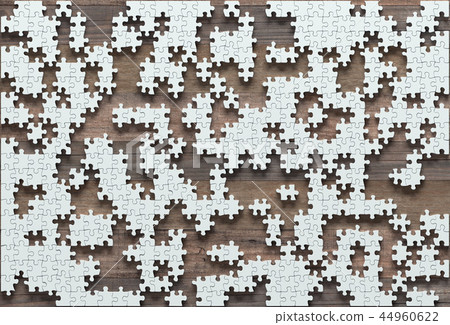 Unfinished Blank Jigsaw Puzzle 44960622