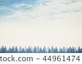 Blue Forest Background 44961474