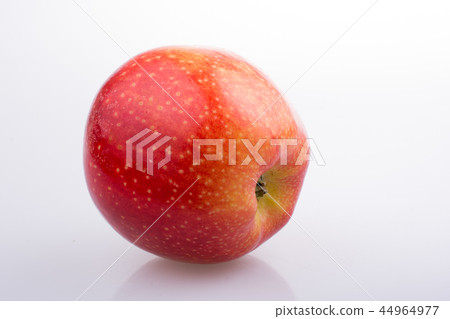 Fresh red apple on white background Fresh red apple on white background 44964977