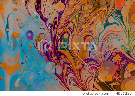 Abstract marbling art patterns Abstract marbling art patterns 44965256
