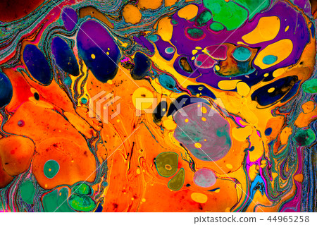Abstract marbling art patterns Abstract marbling art patterns 44965258