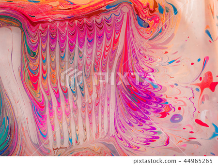 Abstract marbling art patterns  44965265