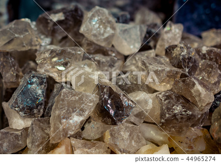 citrine semigem stone as  mineral rock  44965274
