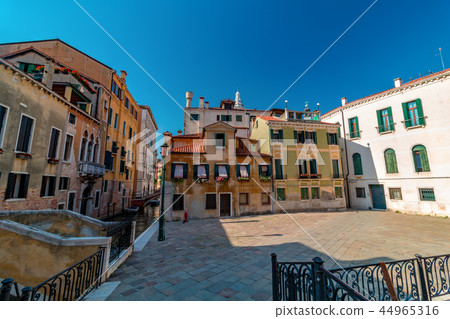 Picturesque streets in Venice 44965316