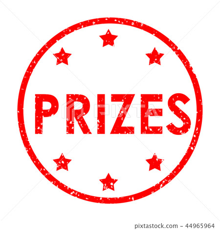 prizes red rubber stamp on white background. prize prizes red rubber stamp on white background. prize 44965964